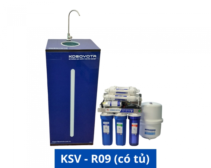 Máy lọc nước tinh khiết Kosovota RO 10L/h Gia đình KSV-R09 có tủ